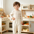 thumbnail image 2 of YOUYEDIAN Boys Casual Pants Toddlers Comfortable Stylish Pants Kids Spring Fall Trousers, 2 of 5