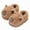 Light Brown, variant on Capybara Plush Slippers for Family, Soft Warm Indoor House Shoes, Cozy Anti-Slip Sole, Cute Animal Design, Fluffy Winter Home Bedroom Slippers, Gift for Women and Men