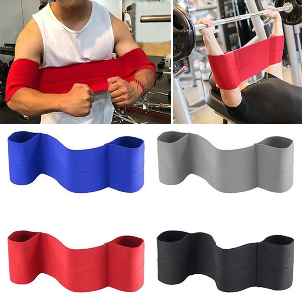 SunSunrise Bench Press Weightlifting Gym Fitness Workout Elbow Elastic