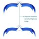 thumbnail image 4 of Gafas de natación LIUYMXG antifugas antivaho protección UV azul, 4 of 5