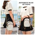 thumbnail image 6 of FORMRS Crossbody Bag for Women Quilted Travel Shoulder Cell Phone Purse with Chain Strap Handbag, Small Floral Pattern, 6 of 7
