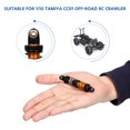 thumbnail image 4 of 4pcs amortiguador de amortiguador de metal de 80 mm Ajustable para 1/10 CC01 RC Crastros Off-Road Car, 4 of 7
