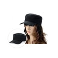 thumbnail image 2 of Flat Top Cap Women Men Breathable Adjustable Sunshade Portable Hat, 2 of 5