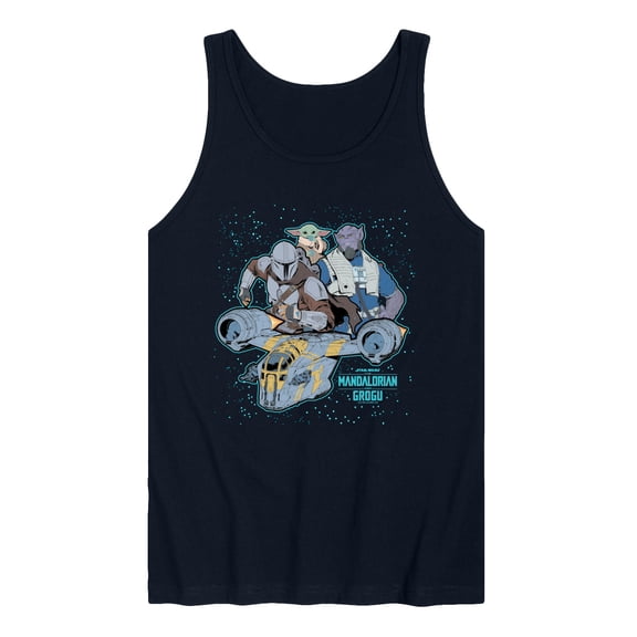 The Mandalorian And Grogu - Collage - Men's Sleeveless Graphic Tank