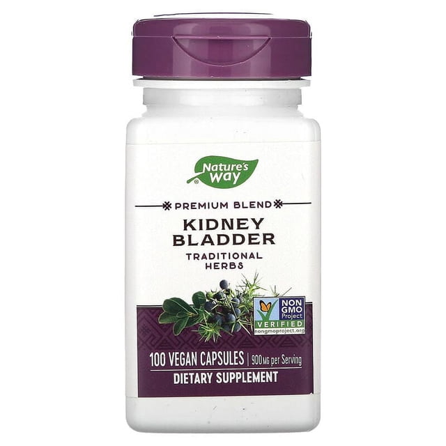 Nature's Way | Kidney Bladder, 100 Caps | Apoyo del Riñón, 100 Cápsulas