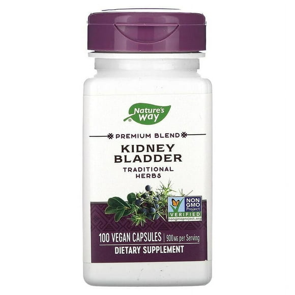 Nature's Way | Kidney Bladder, 100 Caps | Apoyo del Riñón, 100 Cápsulas