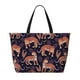 thumbnail image 2 of Easygdp Leopard Print Bolsa de Viaje de Playa de Gran Capacidad, Bolsa Tote Perfecta para la Playa, Escapadas de Fin de Semana y Viajes, 2 of 7