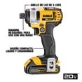 thumbnail image 4 of Taladro Atornillador y Llave de Impacto 20V MAX* DEWALT, 4 of 10