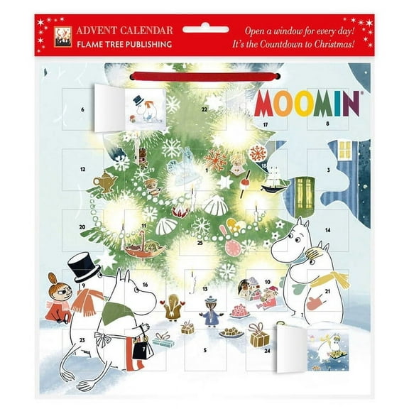 Moomin: Christmas Comes to Moominvalley Advent Calendar (with Stickers), (Paperback)