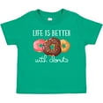 thumbnail image 3 of Inktastic Life is Better with Donuts Boys or Girls Baby T-Shirt, 3 of 5