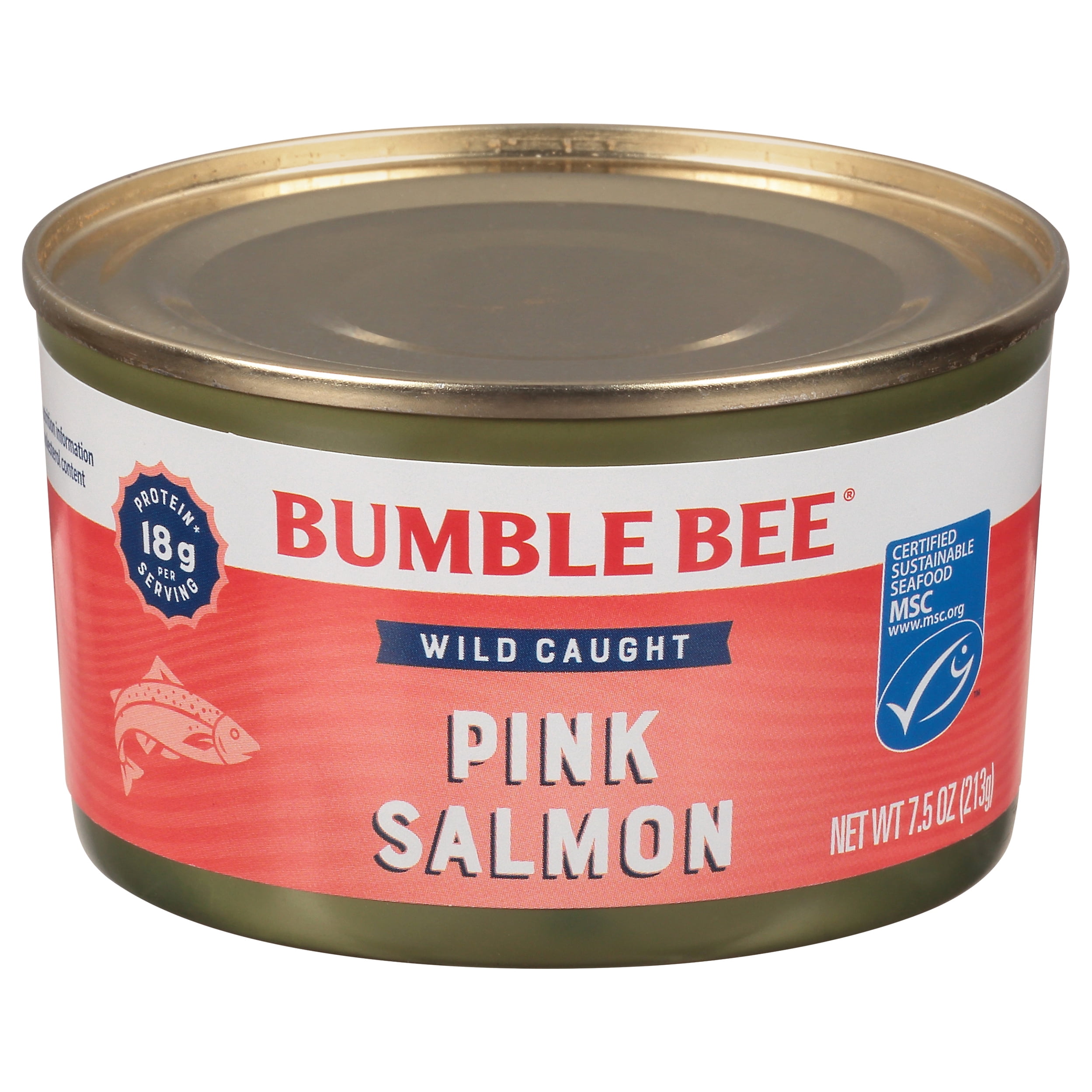 Bumble Bee Wild Pink Salmon 7.5 oz. Can