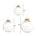 thumbnail image 6 of Manunclaims Plastic Ball Transparent Decorative DIY Decorations Smooth Surface Creative Christmas Clear Ball Home Decoration, 6 of 8