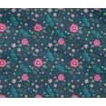 thumbnail image 4 of oneOone Cotton Flex Fabric Leaves & Floral Artistic Print Sewing Fabric BTY 40 Inch Wide, 4 of 4