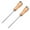 Z2-Khaki, variant on Dusknt Ice Pick Clearance Sale! Ice Pick Set of 1 Three Pronged Ice Pick Stainless Ice Pick with Wood Handle Carving Bartender Tool (7.2Inch 1Pcs), 1*Ice Cutter