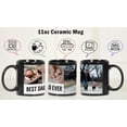 thumbnail image 3 of Printtoo PersonalizedPhotoCollage CoffeeMugBest Dad Ever Custom Picture Ceramic CupDishwasher & Microwave Safe- 11 Oz -Black, 3 of 6