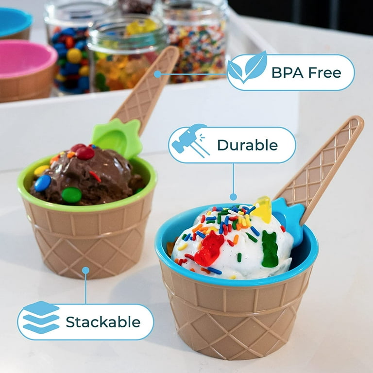 SCOOP There It Is Personalized Ice Cream Bowl 