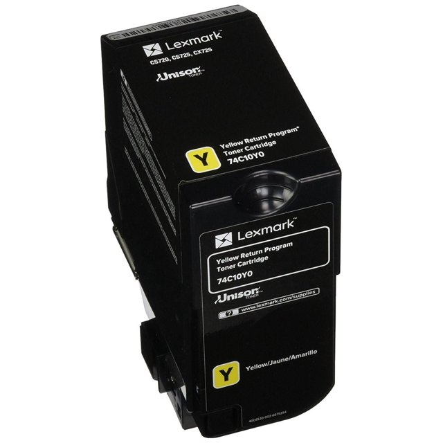 Cartouche de Toner jaune Return Programme Lexmark CS720, CS725, CX725