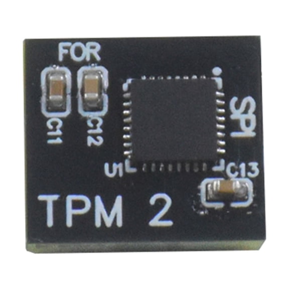 12 Pin SPI TPM 2.0 Security Module PC Motherboards Encryption Card for Enhances Motherboards Protections