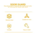thumbnail image 2 of MasteelfCA 1 Set of Door Security Strike Plate Door Reinforcement Plate Door Security Devices, 2 of 6