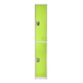 thumbnail image 4 of AdirOffice 72" Steel 2 Tier Large Metal Storage Locker w/2 Doors, Green, 4 of 7