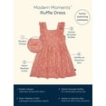 thumbnail image 5 of Modern Moments by Gerber Toddler Girl Ruffle Dress, Sizes 12M-5T, 5 of 6
