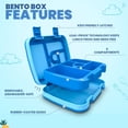 thumbnail image 2 of Fiambrera YOLAY Bento Box para niños, a prueba de fugas, 5 compartimentos, 2 of 7