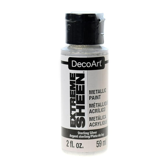 Extreme Sheen Paint sterling silver, 2 oz. (pack of 6)