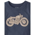 thumbnail image 2 of The Children's Place Baby & Toddler Boys Long Sleeve Embroidered Vehicle Top, Sizes 6M-5T, 2 of 4