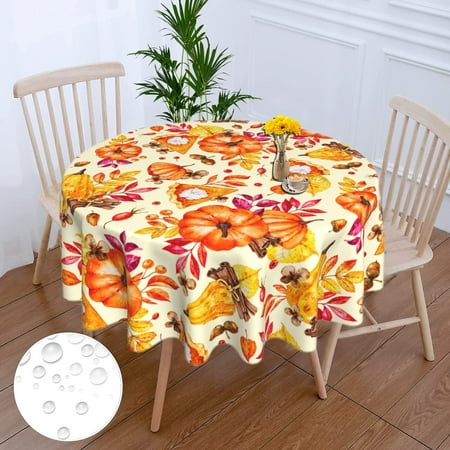 

WISH TREE Stain Resistance Polyester Table Cloth Table Cover for Kitchen Dining Table Buffet Parties and Camping-Mandala