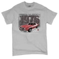 thumbnail image 5 of 1976 Ford Gran Torino Crest T-shirt Officially Licensed Classic American Mustang Performance F150 Pickup Men's Tee, 5 of 7