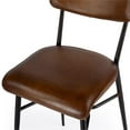 thumbnail image 4 of Butler Specialty Odessa 26" Square Leather Counter Stool, 4 of 9