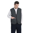thumbnail image 4 of TOPTIE Supermarket Uniform Vest Zipper Volunteers Event Vest Unisex Waistcoat, 4 of 6