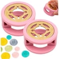 thumbnail image 2 of SURJDE Wax Stamp Seal Kit,2Pcs Wax Seal Stamp Kit, Wax Seal Warmer, Wax Seal Furnace, Wax Seal Spoon Holder Wax Stamp Seal Kit for Letter Wedding Invitations Envelope Stamp, Type 2, 2 of 7