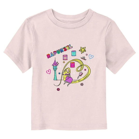 Disney Rapunzel Doodles Graphic T-Shirt
