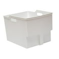 thumbnail image 4 of Cesta organizadora de cocina con asa, cesta de almacenamiento extraíble para organizar el almacenamiento Blanco Grande, 4 of 9