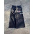 thumbnail image 3 of JNCO Jeans Retro Hip Hop Pantalones Vaqueros Sueltos Góticos De Talle Alto Pantalones De Pierna Ancha Ropa De Calle, 3 of 5