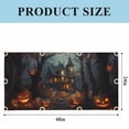 thumbnail image 3 of Halloween Fluorescent Light Covers, Castle Forest Pumpkin Vintage Bats Cottage Magnetic Light Covers for Ceiling Lights, Fluorescent Ceiling Shade Filters for Classroom Bedroom Office 4x2Ft x 1PCS, 3 of 8
