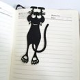 thumbnail image 3 of Dww-bookmark Curious Chat Noir Forme de Chat 12cm Plastique, 3 of 5