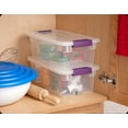 thumbnail image 4 of Sterilite Bacs de Rangement de 66 Qt, Lot de 6, et Bacs de Rangement de 6 Qt, Lot de 12, 4 of 12