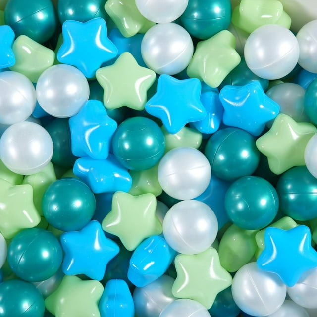 Bolas para Piscina de Pelotas STARBOLO Estrella 200 piezas Libre de Ftalatos y BPA