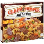 Claim Jumper: Beef Pot Roast Frozen Dinner, 16.25 oz