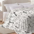 thumbnail image 5 of Cute Ghost Boo Blanket Cozy Soft Lightweight Flannel Throw Blanket for Bed Sofa Travel All Season Medium 60"x50" Teen, 5 of 6