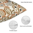 thumbnail image 3 of Honeii Floral Paisley Print Throw Pillow, Square Decorative Pillow Forms Soft Fluffy Plump Pillow Decorative Pillow Inserts,Couch Pillows-18"x18", 3 of 7