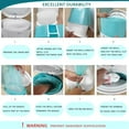 thumbnail image 4 of 4-Pack Cat Litter Pail Liner Refills Bags Compatible with Litter Champ Litter Pail, 4 of 7