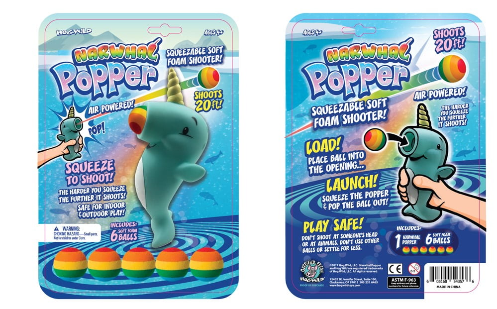 narwhal popper