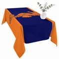 thumbnail image 2 of Orange Navy Blue Seahorse Table Cloth Waterproof Tablecloths, Summer Beach Coastal Modern Tablecloth Dining Table Cover for Kitchen Party Tabletop Outdoor, Rectangle Tablecloth 54x108 Inch, 2 of 9