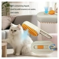 thumbnail image 4 of 4 in 1 Cat Steam Brush, Pet Hair Cleaning Comb for Shedding & Grooming, Water Sprayer for Long & Short Haired Pets, Silicone Massage Brush for Cat and Dog, Tangled & Hair Loss Remover, 4 of 7