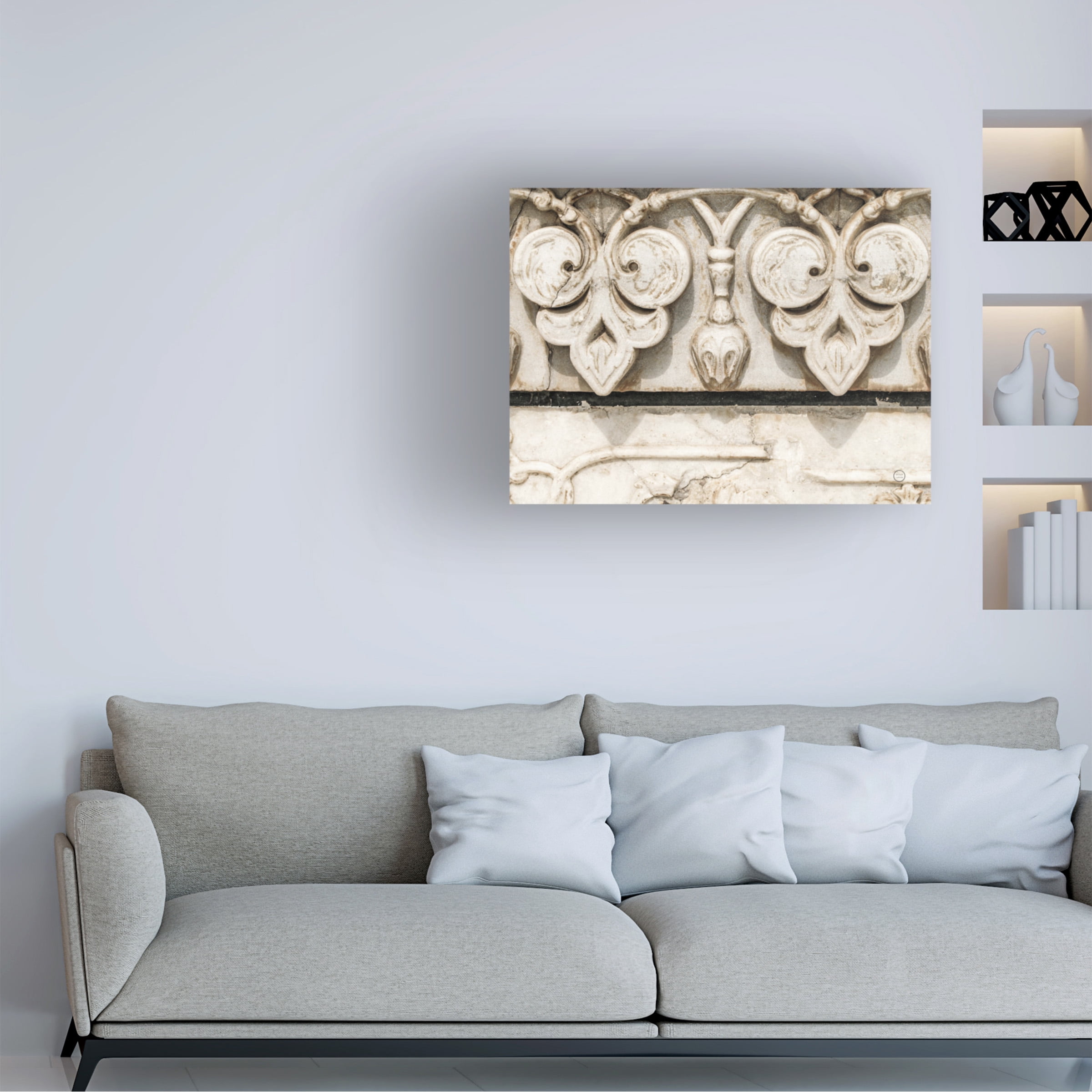 Nathan Larson 'Sculptural Detail' Canvas Art