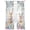 Off-White, variant on Bunny Easter Sheer Curtains 63 Inch Length 2 Panels Set, Spring Floral Eggs Eucalyptus Leaves Weeping Voile Window Treatment Curtains Sheers Drapes for Bedroom/Living Room/Kitchen 52x"63"x2