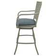 thumbnail image 4 of Set of 3 - Outdoor Indoor Counter 26" Bar Stool - Erin on Beige Frame, 4 of 4